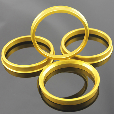 Gli anelli centrici di Aliuminum del hub su ordinazione sottile eccellente di CNC con anodizzano i rivestimenti OD73.0 ID65.1