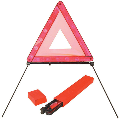 Fermata d'avvertimento del riflettore del triangolo del veicolo pieghevole della norma europea del E-segno con tessuto riflettente fluorescente