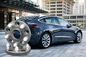 Modello di alluminio forgiato nero anodizzato dei distanziatori 5x120 Bolt della ruota per il Tesla Model 3