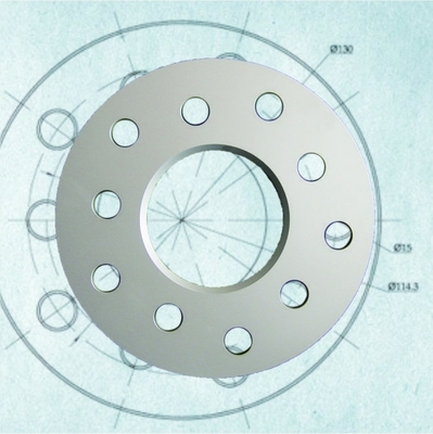 7mm hanno forgiato il distanziatore piano della ruota della billetta di alluminio per il caimano Caienna Panamera di Porsche 911 Boxster