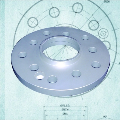 La progettazione alleggerita ha forgiato i distanziatori di alluminio della ruota per il caimano Caienna Panamera di Porsche 911 Boxster