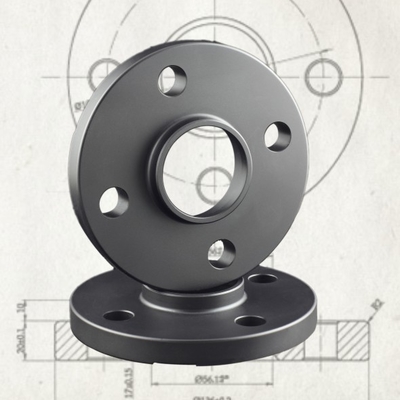 i distanziatori hubcentric del modello 4x100 di 12mm Bolt hanno forgiato la billetta di alluminio per la mini serie